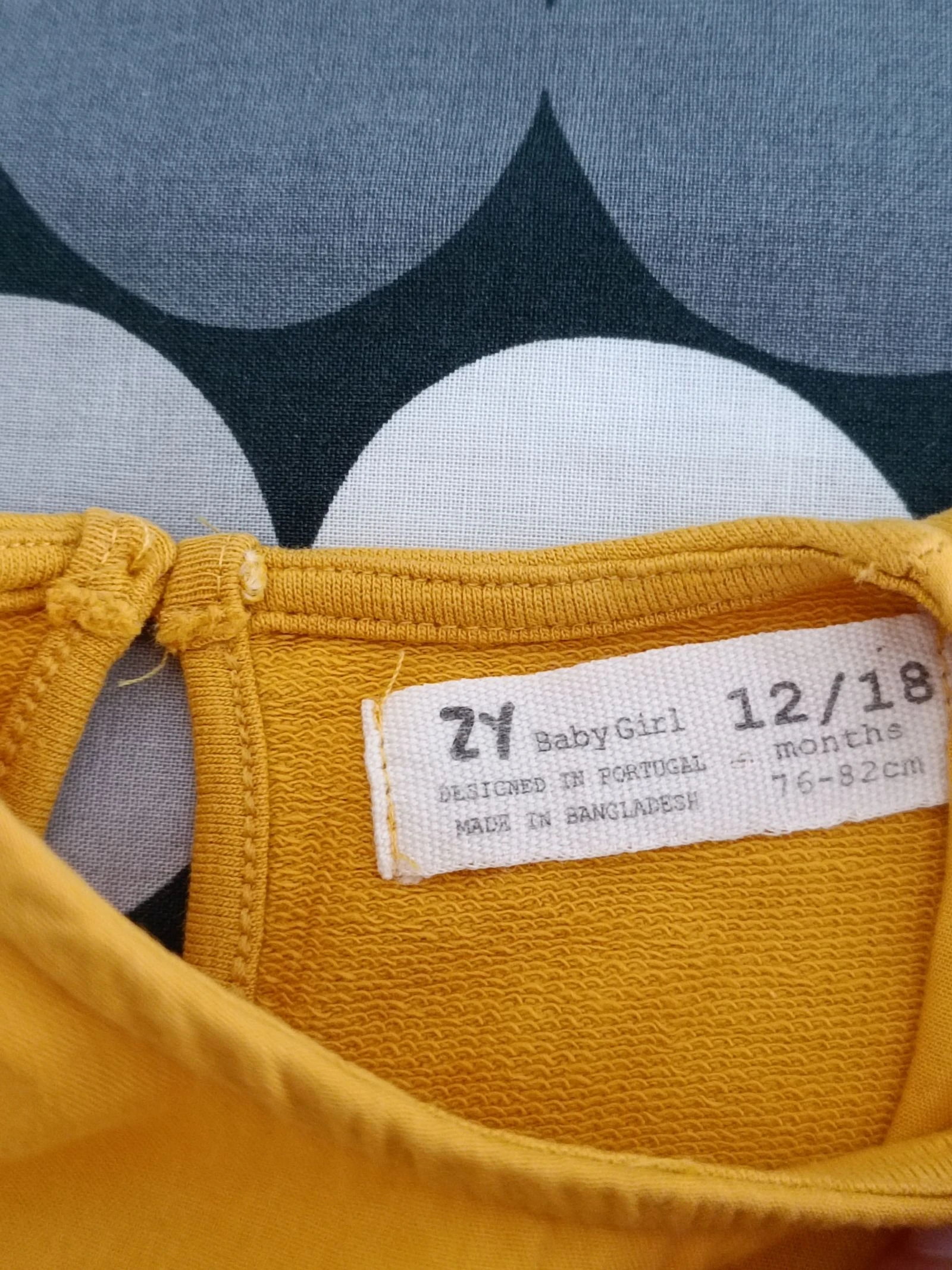 Vestido | Robe Mostaza Zippy 💛 12‑18 meses – photo 5